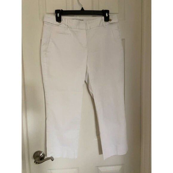 White Ann Taylor Loft Capri (Size 4) - Picture 1 of 3